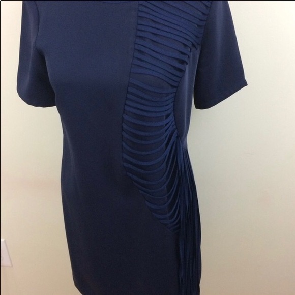 Anthropologie Sachin + Babi Cocktail Dress Navy - Picture 2 of 9